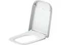 Produktbild: Duravit Univavo WC-Sitz Eckig 0023890000 Absenkautomatik, abnehmbar, Scharniere Edelstahl, Weiß