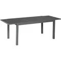 Produktbild: Merxx Gartentisch Ausziehbar 150 (210) x 90 cm Graphit Aluminium Glas