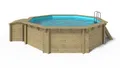 Produktbild: OKU Holzpool EMOTION-FUN Rund 5,1 m Höhe 1,2 m - Komplettset