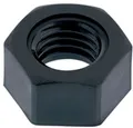 Produktbild: Kunststoff Mutter Sechskantmutter M4 Nylon 6.6 schwarz 10 Stück
