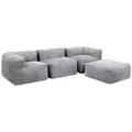 Produktbild: icon Sofa, Spar-Set, Schaumstoff Füllung, für Wohnzimmer, für Schlafzimmer grau 390 cm x 68 cm x 100 cm