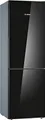 Produktbild: Bosch KGV36VBEAS Serie 4 Kühl-Gefrier-Kombination, Freistehend, 186 x 60 cm, 214 L/94 L, Schwarz