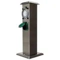 Produktbild: Kopp garden energy column with 2 protective contact sockets 230 V & timer