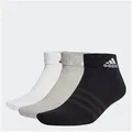 Produktbild: adidas Performance Funktionssocken CUSHIONED SPORTSWEAR ANKLE SOCKEN, 6 PAAR (6-Paar) grau XL (46/48)