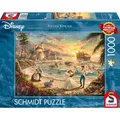 Produktbild: Schmidt Spiele Puzzle Thomas Kinkade Studios: Disney Dreams Collection - The Little Mermaid Celebration of Love