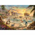 Produktbild: Schmidt Spiele Puzzle Disney The Little Mermaid Celebration of Love Kinkade