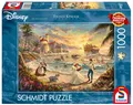 Produktbild: 4001504580360 Puzzle 1000 PQ T. Kinkade Mała Syrenka Święto miłości Disney 11273