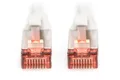 Produktbild: LAN Kabel Cat 6 2m RJ45 S/FTP geschirmt Netzwerkkabel Grau DIGITUS