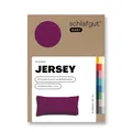 Produktbild: Schlafgut Easy Jersey Kissenbezug 40x80 cm Purple Deep mit 100% Baumwolle, superweicher & atmungsaktiver Kopfkissenbezug