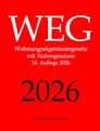 Produktbild: WEG, Wohnungseigentumsgesetz, Aktuelle Gesetze: Wohnungseigentumsgesetz mit Nebengesetzen