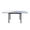 Produktbild: Home Deluxe - Gartentisch ausziehbar - Verano - ca. 90(180) x90x75 cm - inkl. Zubehör