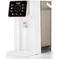 Produktbild: VEVOR Instant-Heißwasserspender, kochend heißer Wasserspender mit 6 einstellbaren Temperaturen & 8 Wassermengen & 3 L abnehmbarem Wassertank, schnelles Aufheizen mit Touchscreen und Kindersicherung