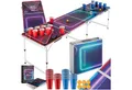 Produktbild: tectake Spieltisch Bierpongtisch, aus Aluminium, mit LED-Beleuchtung