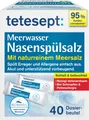 Produktbild: tetesept Meerwasser Nasenspülsalz 40 St