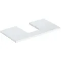Produktbild: Geberit One Waschtisch-Platte 505273001 90 x 3 x 47 cm, weiß/lackiert hochglänzend, Ausschnitt mittig