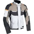 Produktbild: Oxford Stormland, Textiljacke wasserdicht - Beige/Weiß/Schwarz/Orange - L