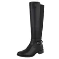Produktbild: Ital Design Damenschuhe Stiefel Flache Stiefel, SP296-, Kunstleder, Schwarz, Gr. 38