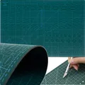 Produktbild: Schneidematte selbstheilend A2 4 mm 3-lagig beidseitig bedruckt Self Healing Sewing Mat Grün 24340