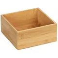 Produktbild: Bambus Box Kiste Aufbewahrungs Ordnung Terra M Deckel Bad Büro Wc Küchen - Braun - Wenko