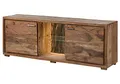 Produktbild: MASSIVMOEBEL24.DE | TV-Board Akazie 175x40x63 Natur lackiert BARK #111