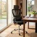 Produktbild: CLOUVOU CleverSeat Bürostuhl Ergonomisch Verstellbar Schwarz Neu