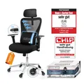 Produktbild: CLOUVOU ergonomischer Buerostuhl 150 kg CleverSeat Schreibtischstuhl Home Office