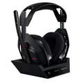 Produktbild: Logitech G Astro A50 LIGHTSPEED, Kabelloses Gaming-Headset + Basisstation (5. Generation), PRO-G GRAPHENE, 3-System-Umschaltung, USB-C, Xbox, PS5, PC/Mac, Nintendo Switch/Switch 2, Bluetooth - Schwarz