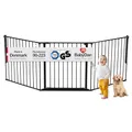 Produktbild: BabyDan Flex L, 90-223 cm, Treppenschutzgitter/Raumteiler, Schwarz, Made in Denmark - Babygitter/Schutzgitter (Haustierschutzgitter/Hundeabsperrgitter/Hundelaufstall)