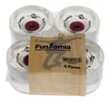 Produktbild: FunTomia Longboard FunTomia 4 Stück (LED) Longboard/Skateboard Rollen (Big Wheels)