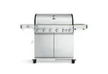 Produktbild: BURNHARD® Gasgrill Fat FRED, 6-Brenner Gasgrill, Deluxe - Series 3, Series 3, 27,2 kW, Gusseisenrost - Deluxe Edelstahl