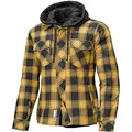 Produktbild: Held Lumberjack II Motorrad Textiljacke, schwarz-gelb, Größe XL für Männer