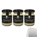 Produktbild: Maitre Marcel Knoblauch 3er Pack (3x50g Glas) + usy Block