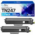 Produktbild: LxTek TN-243CMYK für Toner Brother MFC L3750CDW TN247 TN-247BK Tonerkartusche Kompatibel für Brother TN243CMYK TN-243 TN243 TN-247 für brother DCP-L3550CDW Toner für MFC-L3770CDW HL-L3210CW(2 Schwarz)