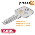 Produktbild: Nachschlüssel für ABUS EC550 – Anfertigung nach Schließungsnummer - SM…..