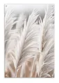 Produktbild: artissimo Garten-Poster 60x90cm PE6731-GP, wetterfestes Outdoor-Poster seidenmatt mit feiner Struktur, Gartenbild Natur Gräser beige, Boho Skandi Wanddeko für draußen