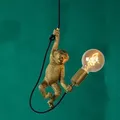 Produktbild: Lucide EXTRAVAGANZA CHIMP Pendelleuchte Ø17,6cm 1xE27 Schwarz Retro Tierdesign