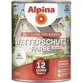 Produktbild: Wetterschutz-farbe Deckend Weiß 2,5l - 951202 - Alpina