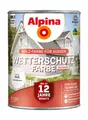 Produktbild: Alpina Holzschutzlasur Alpina Wetterschutz-Farbe deckend seidenmatt