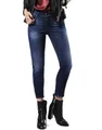 Produktbild: Diesel Straight-Jeans Diesel Sandy 0679K Stretch Damen Jeans Hose Slim Straight
