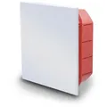 Produktbild: ARLI Abzweigdose Unterputz 100x100x45 mm IP40 Klemmkasten mit Deckel Elektroinstallationsdose halogenfrei PS-Material