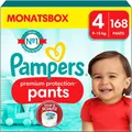 Produktbild: Pampers Premium Protection Pants Gr.4 Maxi 9-15kg Monatsbox
