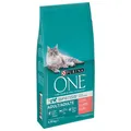 Produktbild: PURINA ONE BIFENSIS ADULT KATZENFUTTER TROCKEN LACHS VOLLKORNGETREIDE 9,75 KG
