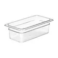 Produktbild: Cambro Kantine 1/3GN 3.6L 32.5x17.6x10cm Polycarbonat Klar,6 stk/krt (3.60 l) (00099511326655)