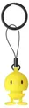 Produktbild: Hoptimist Schlüsselanhänger, Glücksbringer & Schlüsselring mit Bumble Silikon, Tolles Geschenk für Frauen, Männer und Kinder, Höhe 3 cm, Gelb