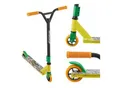 Produktbild: ArtSport Stunt Scooter Street Life - Trick Roller für Kinder & Jugendliche - Tretroller Schwarz Gelb