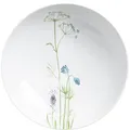Produktbild: KAHLA Five Senses Wildblume Suppenteller 21 cm | tiefer Teller mit Blumenmotiv aus Porzellan blau/rot