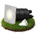 Produktbild: SSC-LUXon MADON LED Bodeneinbaustrahler Aussen IP67 - mit LED GU10 Leuchtmittel 3W neutralweiß - Bodenlampe für Garten befahrbar & trittfest