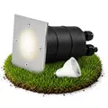 Produktbild: SSC-LUXon MADON LED Bodeneinbaustrahler Aussen IP67 - mit LED GU10 Leuchtmittel 3W neutralweiß - Bodenlampe für Garten befahrbar & trittfest