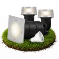 Produktbild: Bodeneinbaustrahler MADON Edelstahl gebürstet IP67 3W neutralweiß Gartenspot