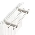 Produktbild: Handtuchhalter Heizkörper, Handtuchhalter Heizung, Handtuchhalter für Heizkörper, Heizkörper Handtuchhalter Weiß, Heizung Handtuchhalter, Handtuchhalter Heizung Einhängen 50cm White